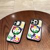 Colored letters Acrylic hard shell For iPhone16 16pro 15ProMax 11 12 13pro 14 Plus Multi functional lens phone holder phone case
