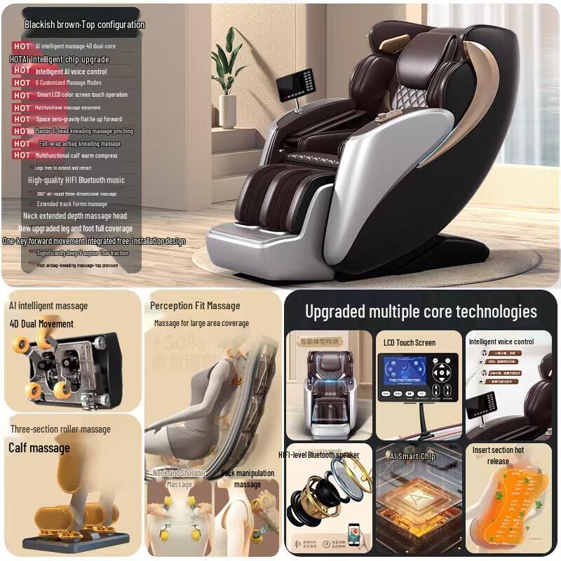 Kangzuo Zero-Gravity Full-Body Massage Chair