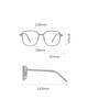 Big Frame Square Shortsighted Prescription Glasses Women Men Anti Blue Rays Student Myopic Spectacle Diopter -0.5 -0.75 To -6.0