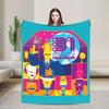 31 Minutos Blankets Chilean Comedy Flannel Novelty Soft Throw Blankets for Chair Covering Sofa Spring Autumn