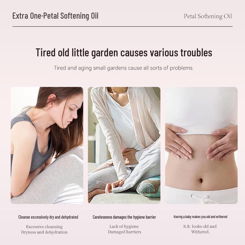 Petal Softening Intimate Care Massage Oil for Couples