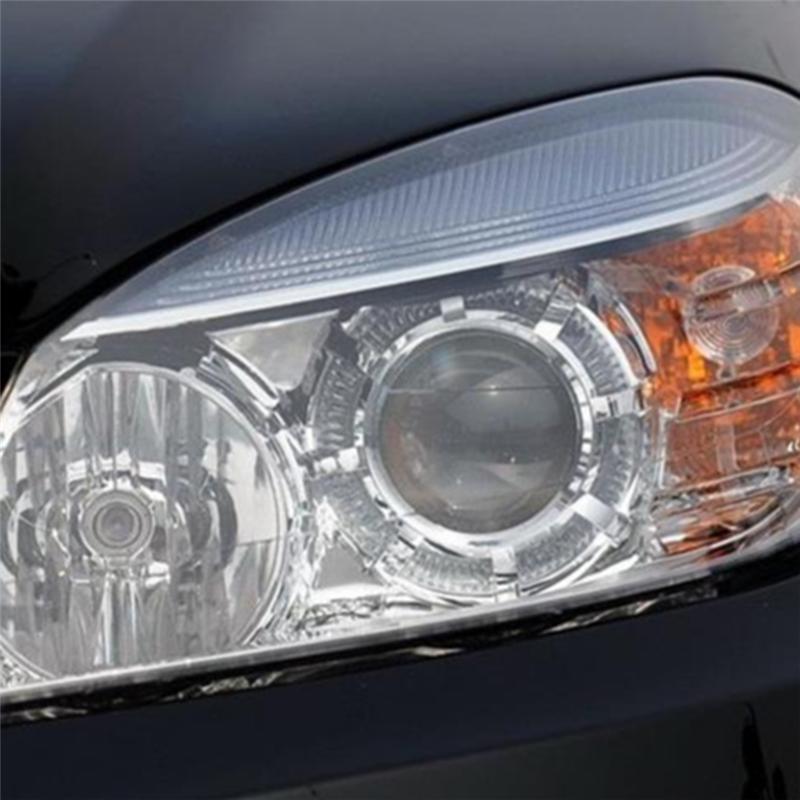 Car Front Headlight Cover Lampshades Lamp Shell Headlights Lens Cover For Mercedes-Benz C-Class W204 2007-2010