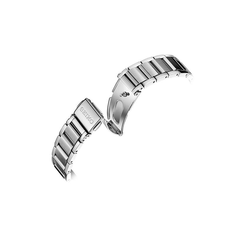 Seiko Gents Quartz Series Casual Business Fashion Quartz Steel Strap Women's Watch Blue Dial SWR033P1