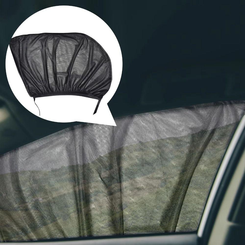 4Pcs/Set Mesh Car Window Screen Block Sunlight Window Privacy Net  Car Accessories