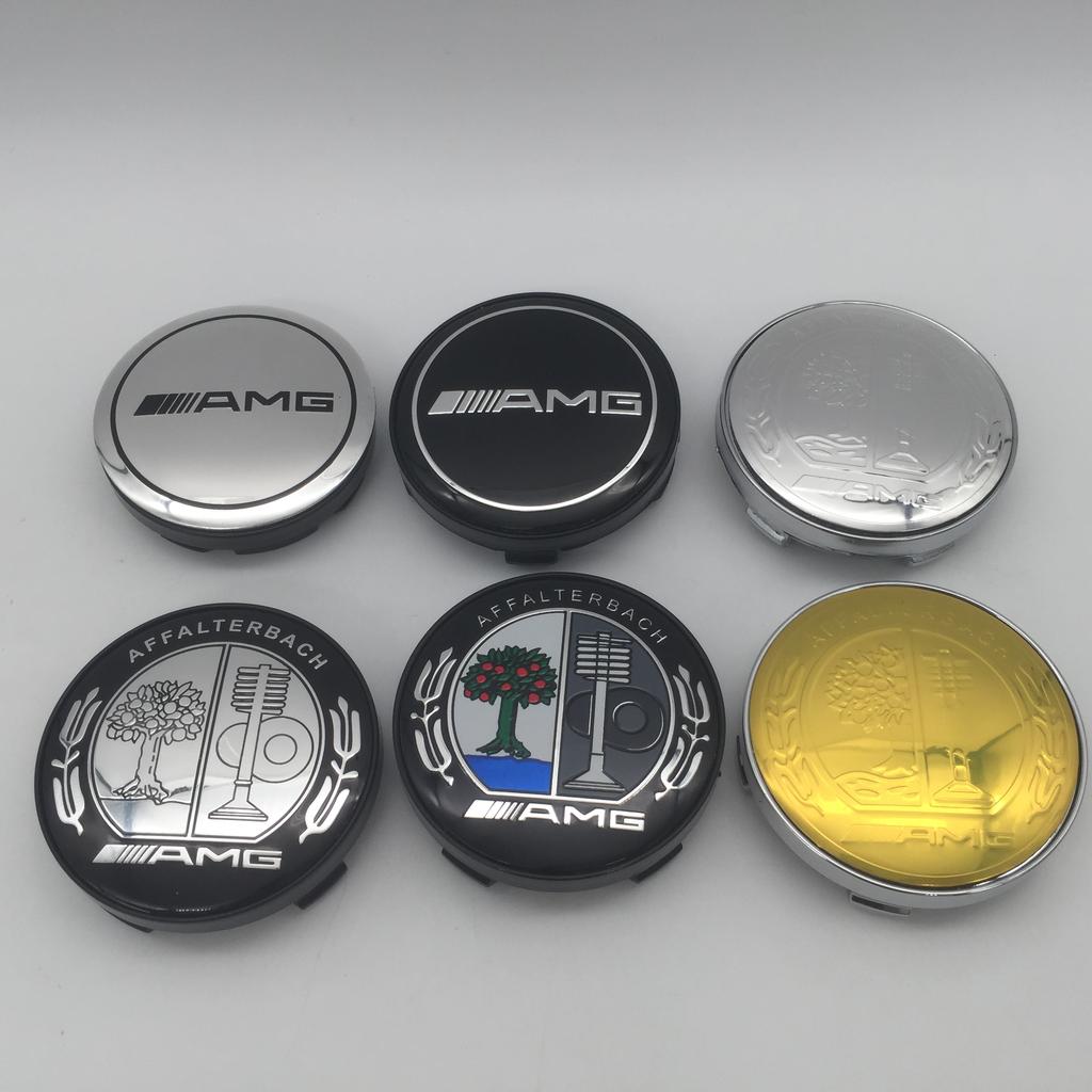 4pcs 3D 56mm 60mm 68mm Car emblem Wheel hub Center Cap Badge covers sticker Decals Styling accessories
