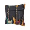 Guitar Bass Pillow Cover Music Funny Pillow Case Soft Printed Cushion Cover Pillowcases For Sofa Home Decorative