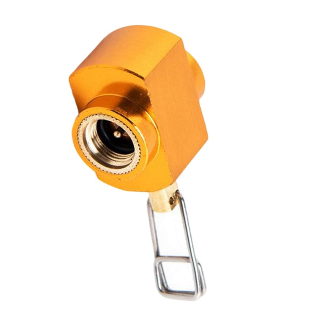 Butan Zylinder Tank Outdoor Brenner Adapter Campingkocher Nachfüllgas Füllventil Adapter Gas Nachfülladapter Langlebig