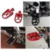 CNC Wide Foot Pegs Motorcycle Footrest Foot Pegs Motorcycle Modification Tool