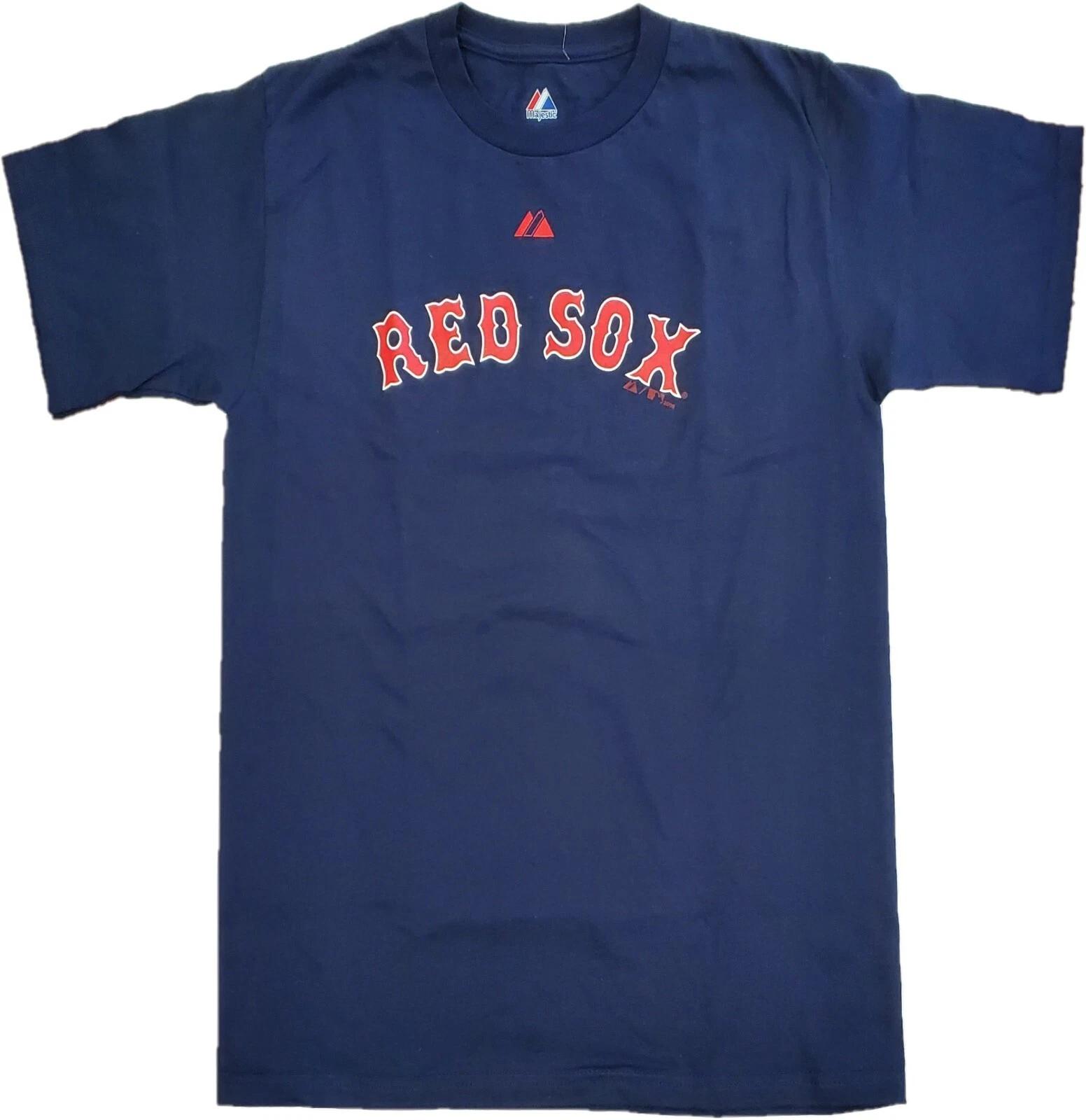 Boston Red Sox Youth Navy Basic Logo Short Sleeve T shirt 4XL