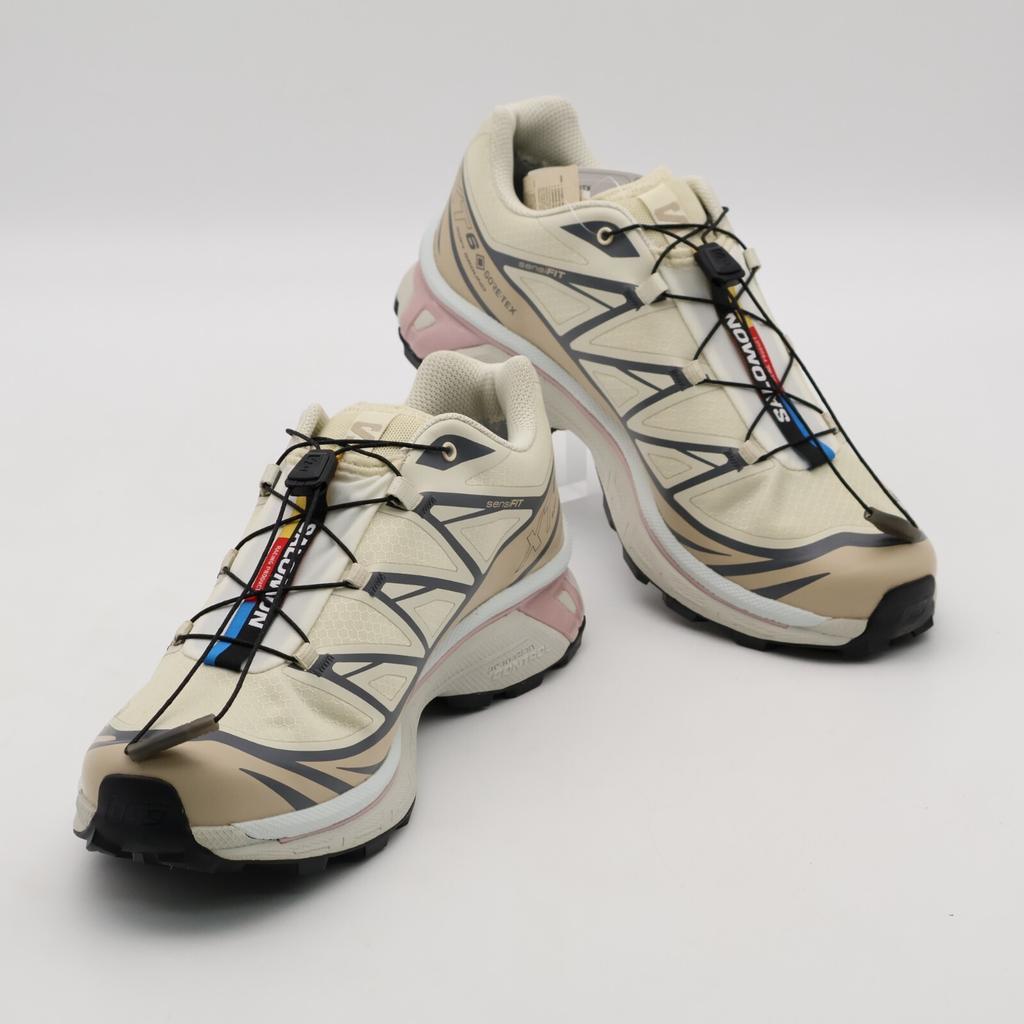 L47581200 Salomon XT-6 GORE-TEX Mandlové mléko Pírkově šedá Bledě fialová (pánské)