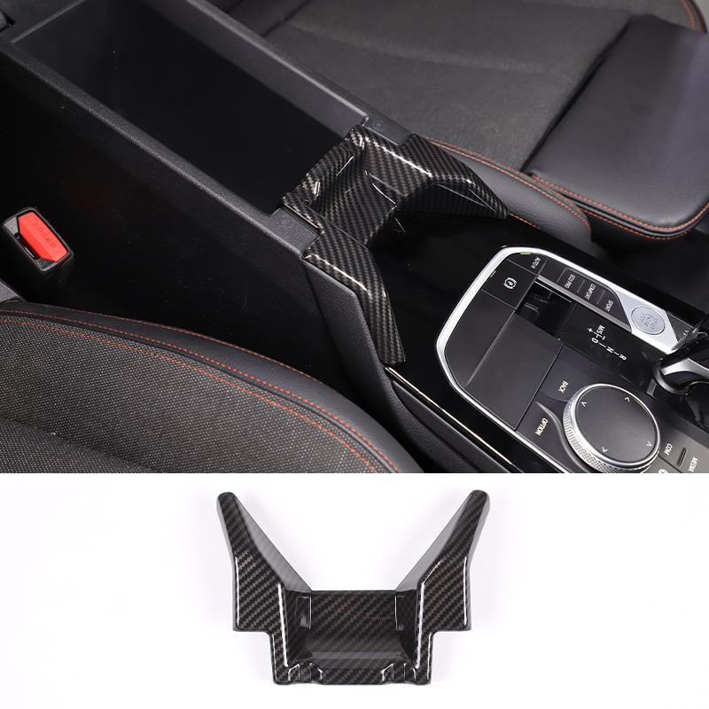 

For BMW 1 2 Series F40 F44 2020-2025 ABS Carbon Fiber Interior Kit Dashboard Center Console Gear Shift Panel Cover Trim Stickers