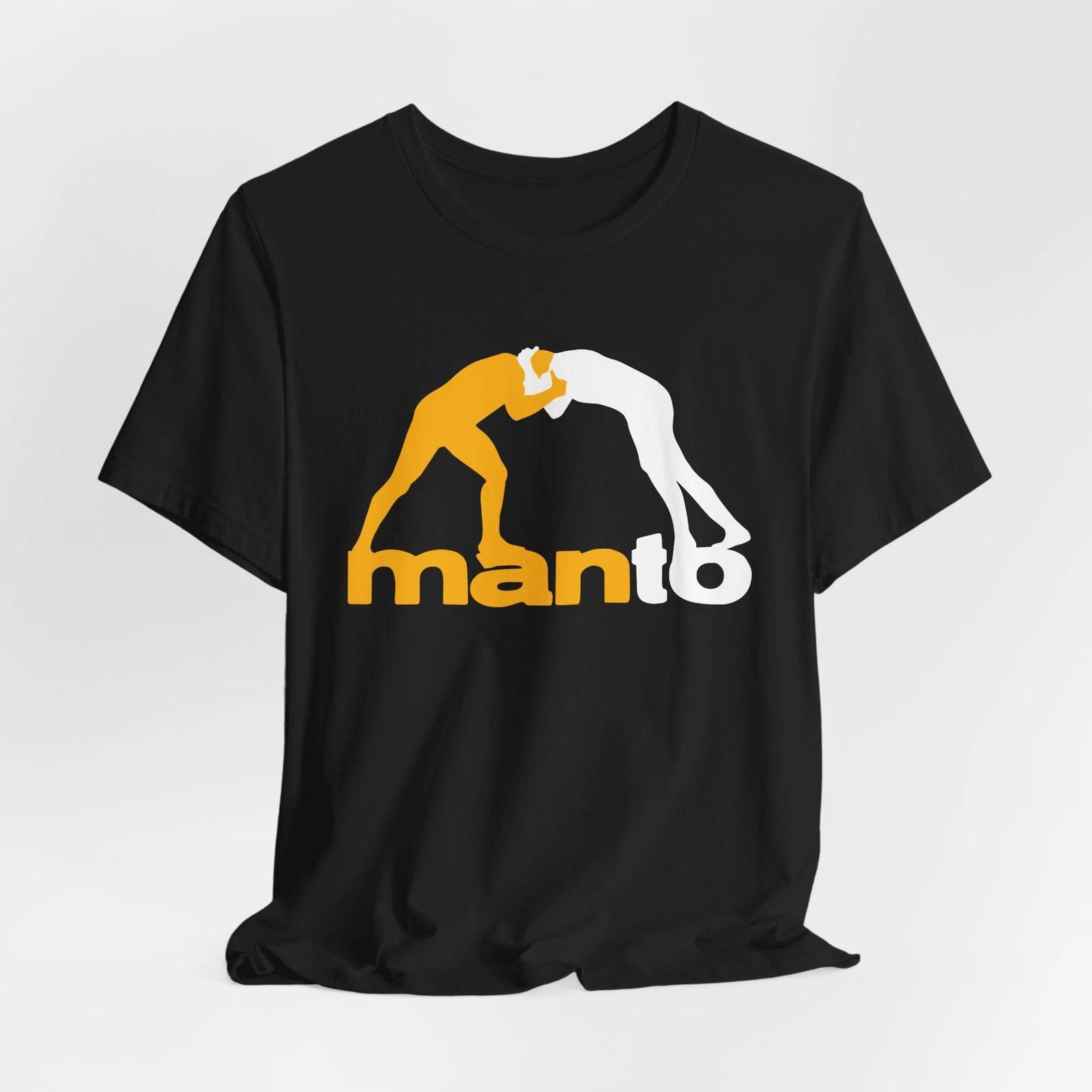 Men s and Women s T-shirts MANTO Brazilian Jiu Jitsu Logo-Inspired MMA Graphic XL