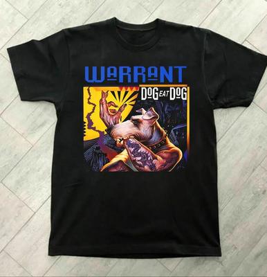 Dog Eat Dog Band Warrant Unisex T-Shirt Full Size