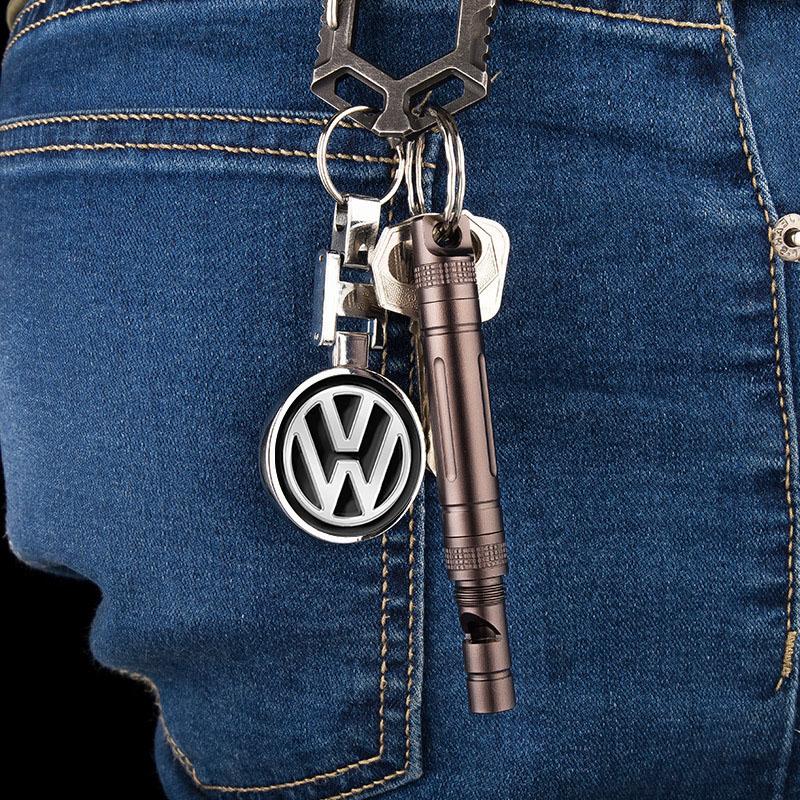 1Pcs Car Emblem Keychain Key Ring Accessories For Volkswagen Magotan Sagitar Golf-4 5 6 7 Magotan Polaris Boracay MK7 MK6 MK5