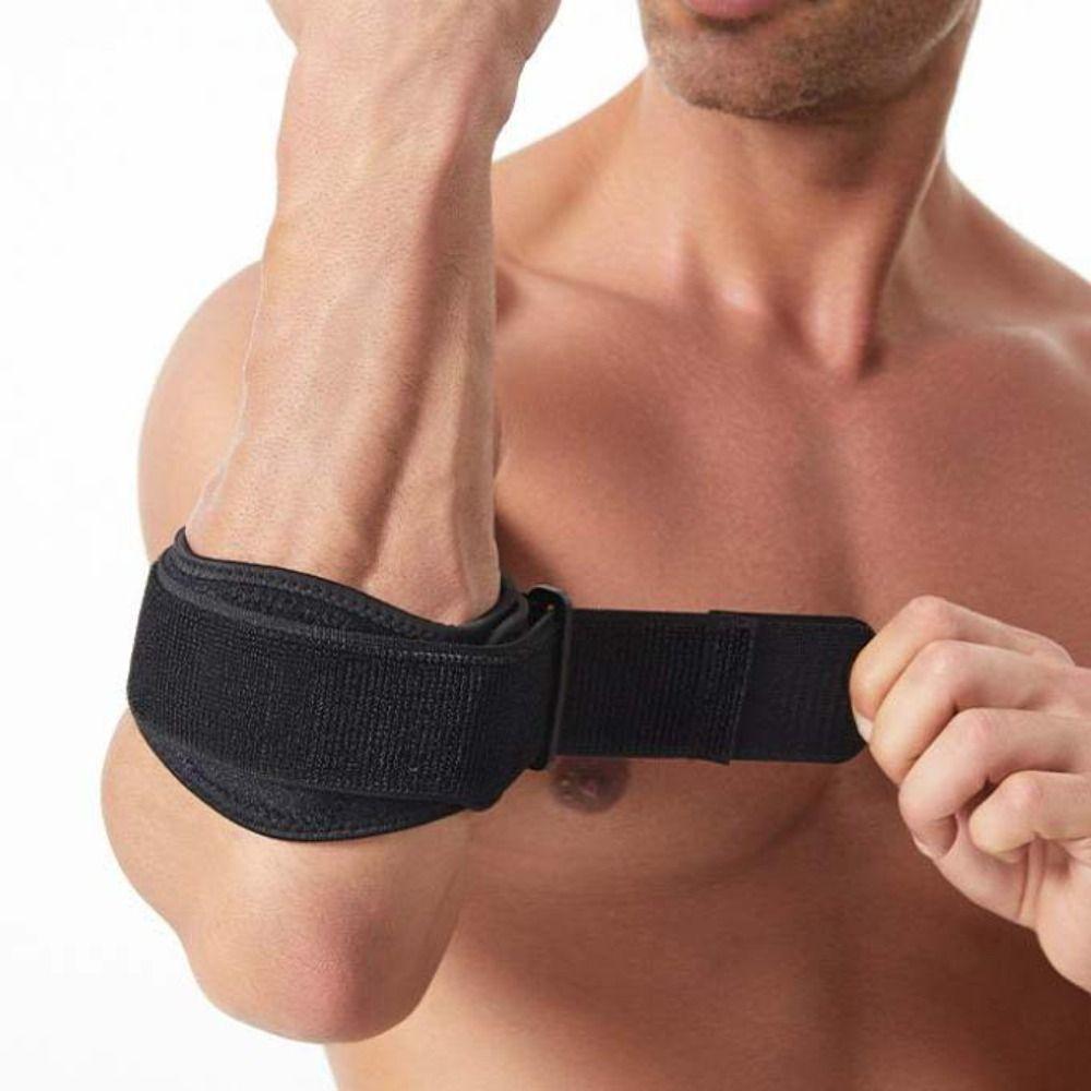 Compression Adjustable Elbow Brace Breathable Support Elbow Pads Tennis Elbow Strap  Golf Ball