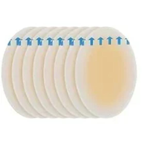 5 stk Antislitasje fotbeskyttende båndhjelp hælklistremerker Ankelbandasjer Blisterklistremerker føtter usynlig tapepleie