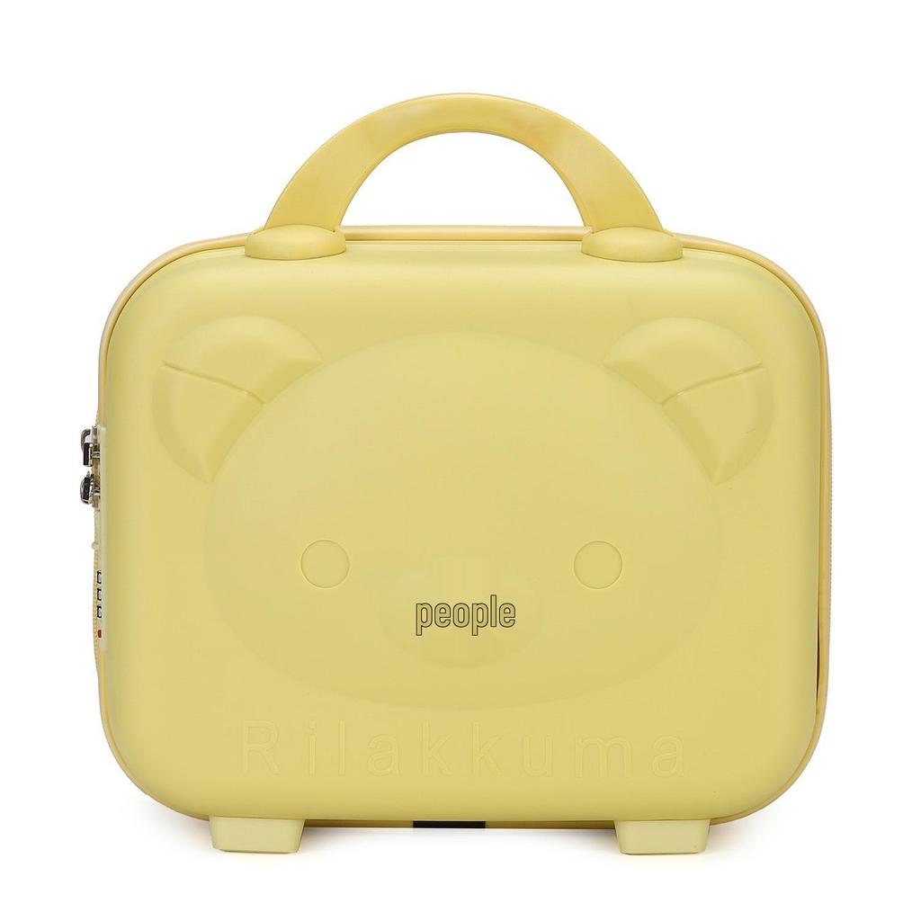 14-Zoll-Koffer mit Bärenmotiv und Zahlenschloss – Mini-Koffer, tragbar, Kosmetiktasche und Souvenir-Handtasche