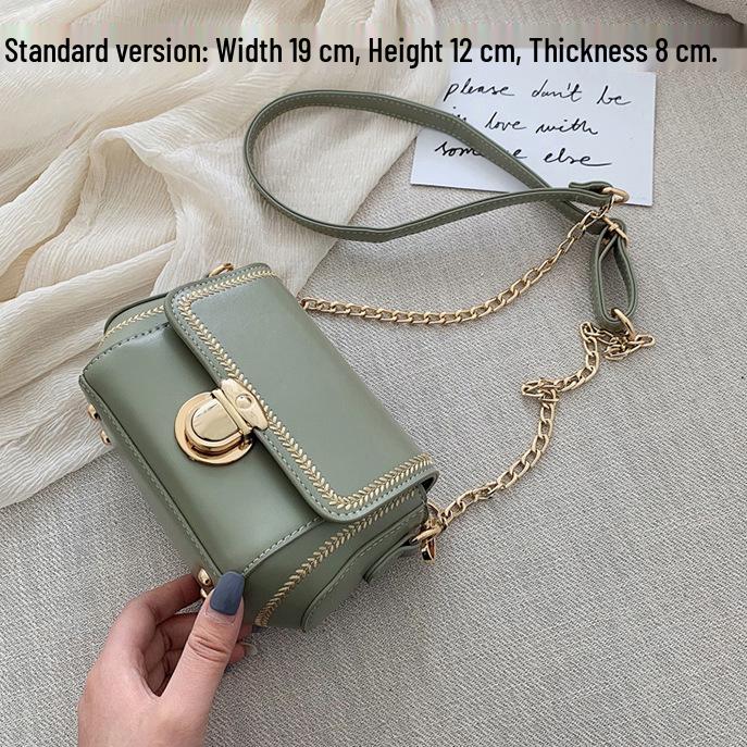 Trendy Korean Style Chain Shoulder & Crossbody Bag for Fashionable Ladies