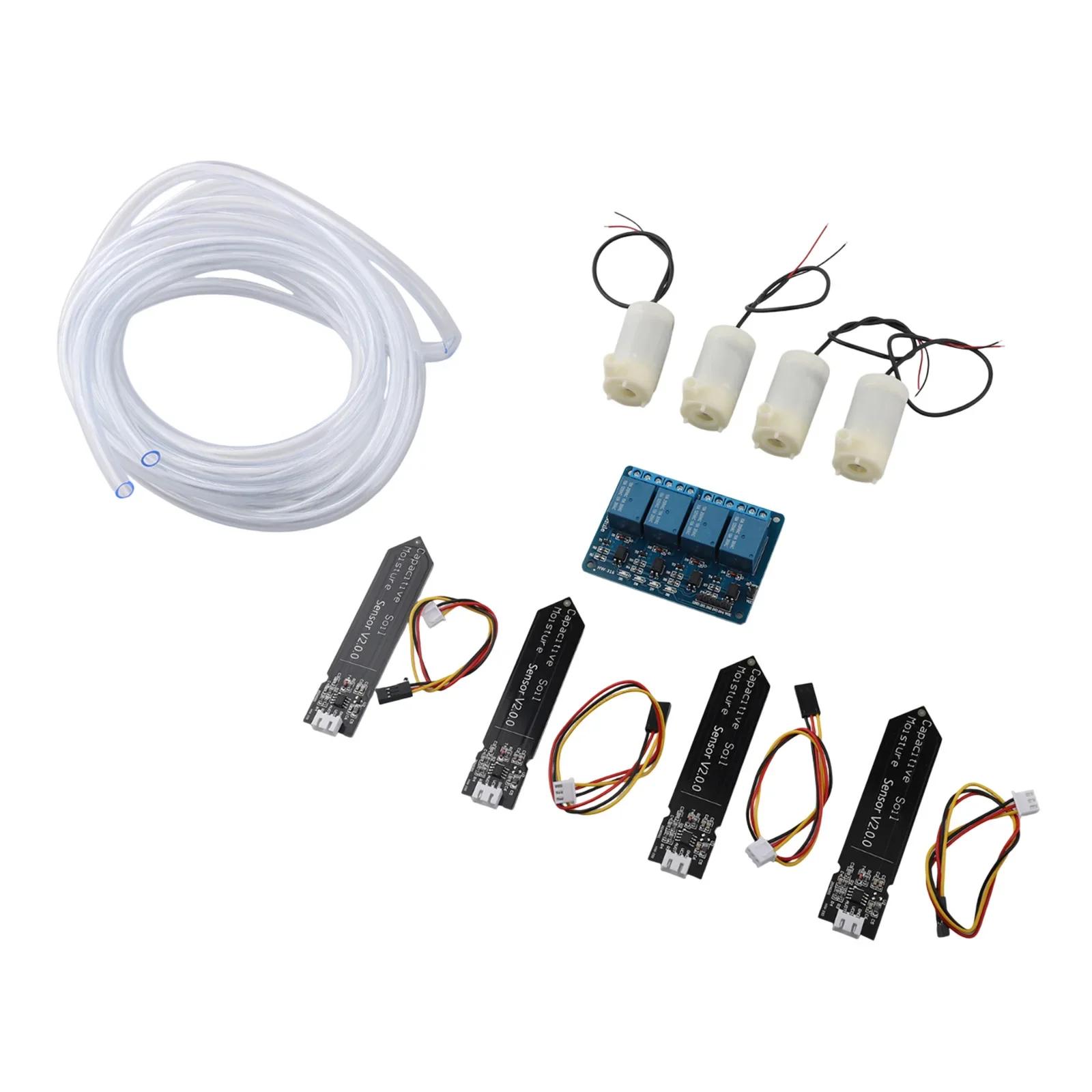 Automatic Garden Watering Kit Watering Device Automatic Watering System 4-Channel Relay Module Easy Installation China Mainland