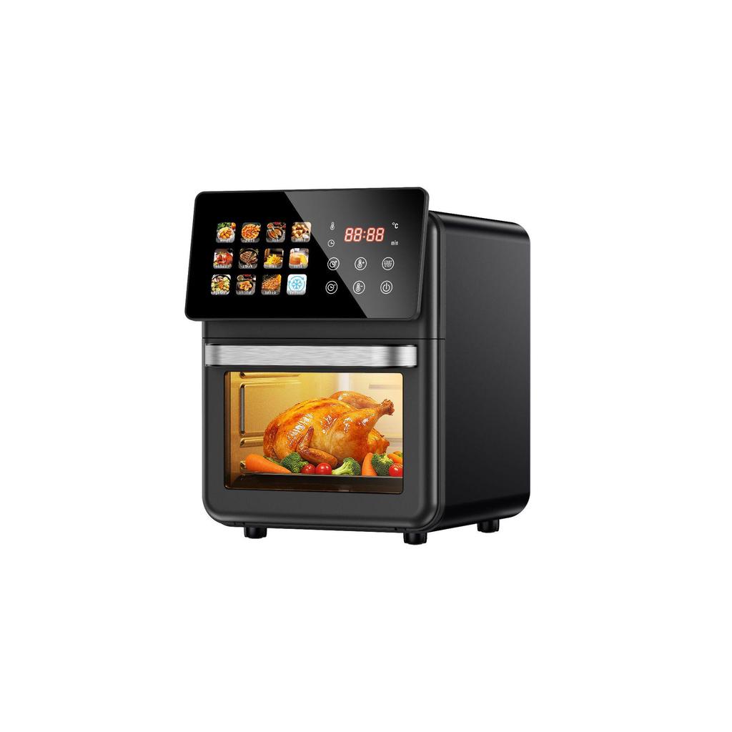 2026 Multifunctionele Elektrische Airfryer met Grote Capaciteit (10L) en Kleurenscherm