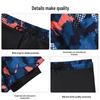 Men's Quick-Dry Double-Layer Swim Trunks - Large, Anti-Embarrassment, Boxer Style, Professional Hot Spring Set