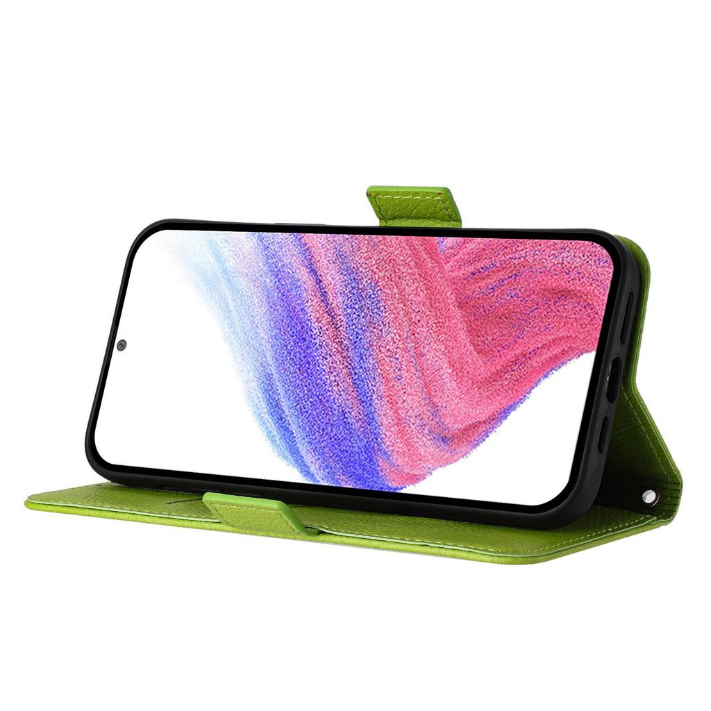 ZTE A52 Flip Anti-theft Brush for Rose Flower Embossed Blade V60 4G Card Slot