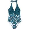2024 European & American Chic Backless Slimming One-Piece Swimsuit for Women