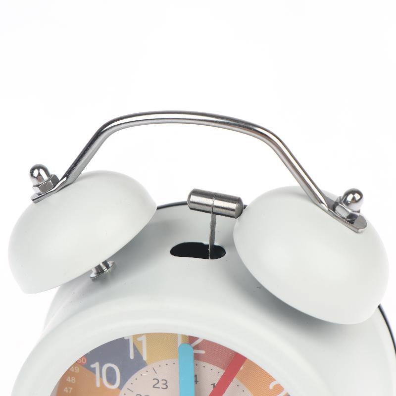 Kids Learning Alarm Clock Cute Colorful Silent Wake Up Clock for Children Bedroom Home Portable Travel Use