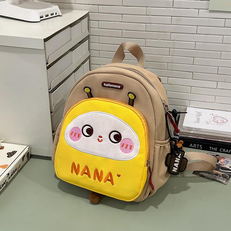School Bag Year Kindergarten Cartoon Print Baby Back Boys and Girls Baby Cute Light Back