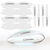 Car Sticker Door Handle Bowl Scratch Protective Sticker For Honda Civic Accord Fit Jazz CRV BRV HRV Insight Pilot Passport TYPE