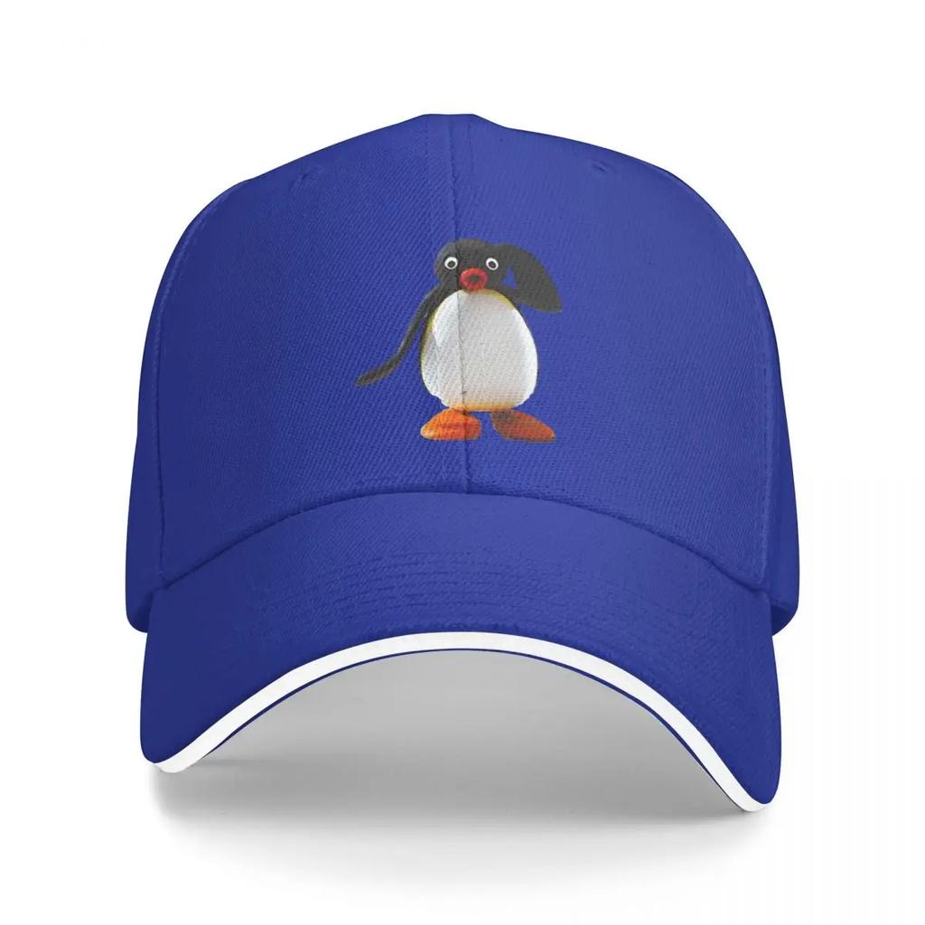 Surprised Pingu Family Cartoon Outdoor Cap Sun Visor Hip Hop Caps Cowboy Hat Peaked Hats