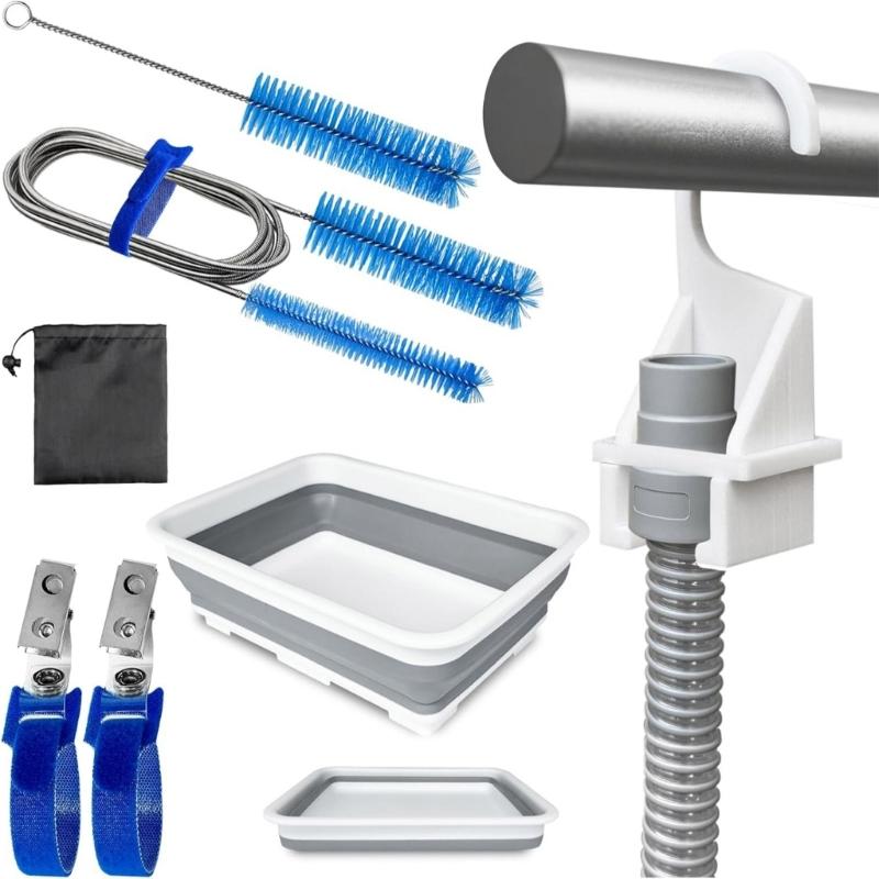 9pcs Tube Cleaning Brush Set for Various Tube Diameters Flexible Home Health Care Cleaning Tasks Essential Tool 1