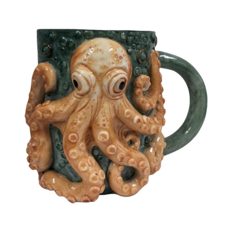 

Пиратская кружка большой вместимости, пивная кружка с ручкой, чашка для напитков, смоляная посуда для напитков, для капучино, молока