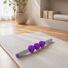 Massage-Rollenstab mit 3/5 Noppenbällen, Faszien-Muskel-Cellulite Tiefengewebs-Massagegerät, Massagegerät für Muskelkater, Nacken, Bein, Rücken