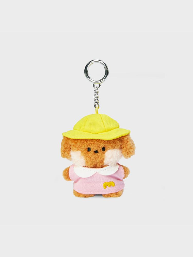 Line Friends Mini Minini School Jjokoni Plush Keychain