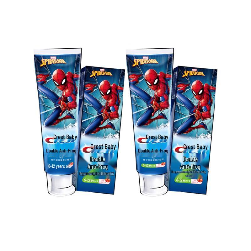 Crest Kids Dual-Action Anti-Cavity Toothpaste, Spider-Man Edition