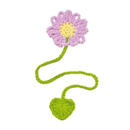 1/4/6 szt. Ręcznie robiona szydełkowa kwiatowa zakładka do książki Ręcznie robiona kwiatowa zakładka na stronę Książka Miłośnicy czytania Dzieci Uczniowie Kobiety Prezent