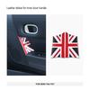 Car Interior Door Handle Knob Leather Sticker Protection For Mini Cooper F66 F67 For Mini Cooper Car Decoration Accessories