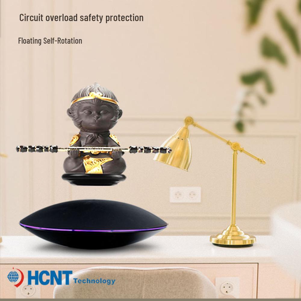 Magnetic Levitation Display Stand: Creative Model Black Technology Ornament & Gift
