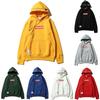 Nuova Felpa con Cappuccio Supreme Classic Box Logo Jumper Felpa Ricamata Champion