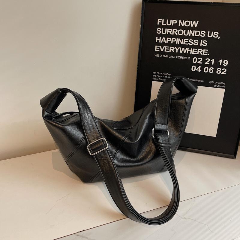 Casual Dumpling Bag 2025 New Retro Fashion Casual Shoulder Bag Premium Texture Women's Bag