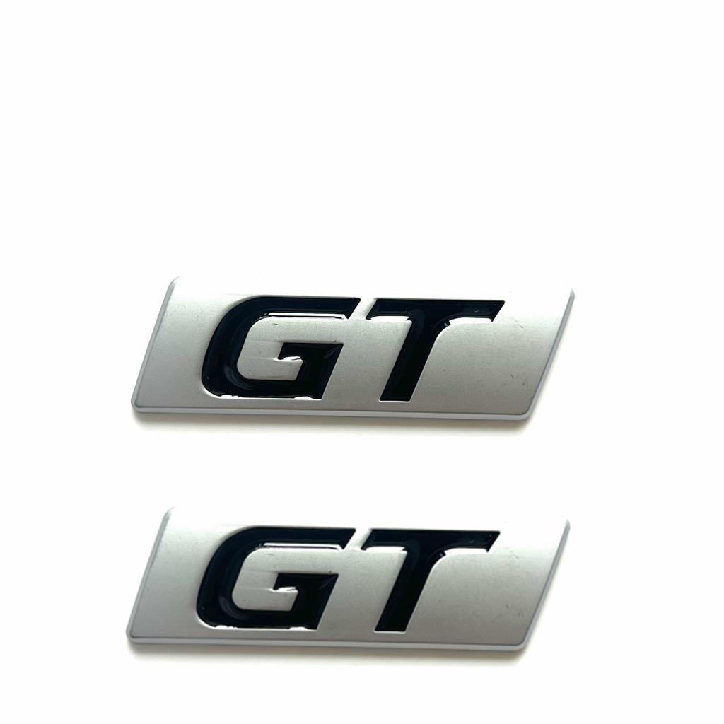 BCMCI1 GT Car Sticker Badge Emblem Decals for Peugeot Hyundai GT BMW X6 X5 KIA Forte Optima Picanto Stinger Renault Ford Focus Mondeo