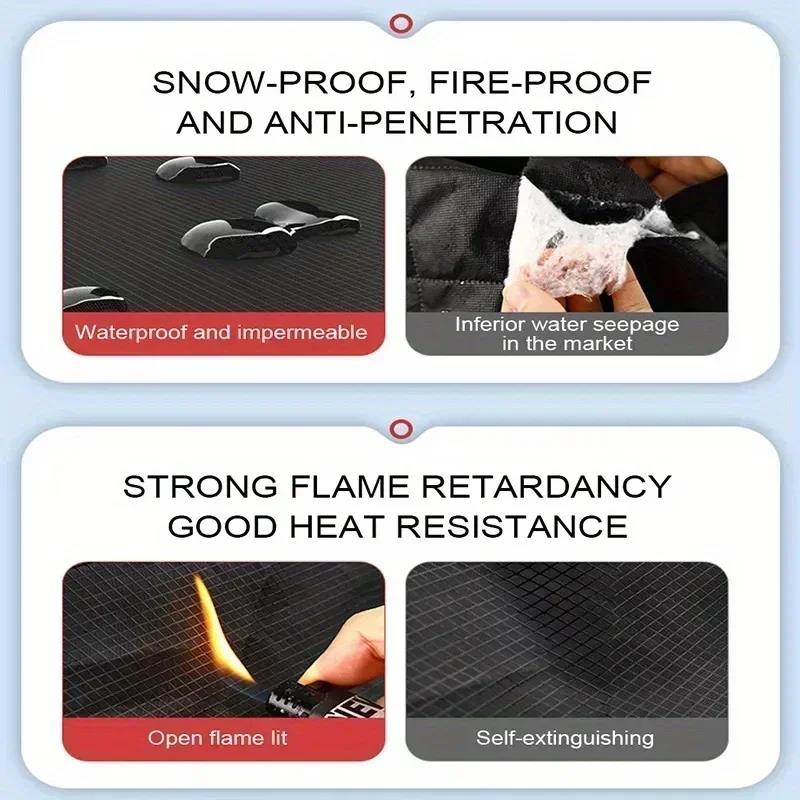 Windshield Cover Car Snow Cover Car Windshield Cover Snow Protector Ice Blocked Front Window Protector Exterior Auto AccessoriesWindshield Sunshades