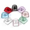 10Pcs Transparents Blank Keycap Set 1.25U MOA Profile Crystal Translucents Keycaps for Mechanical Keyboards