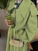 Women's Fashion Lapel Belted Long Trench Coat - Autumn/Winter 2025 Collection