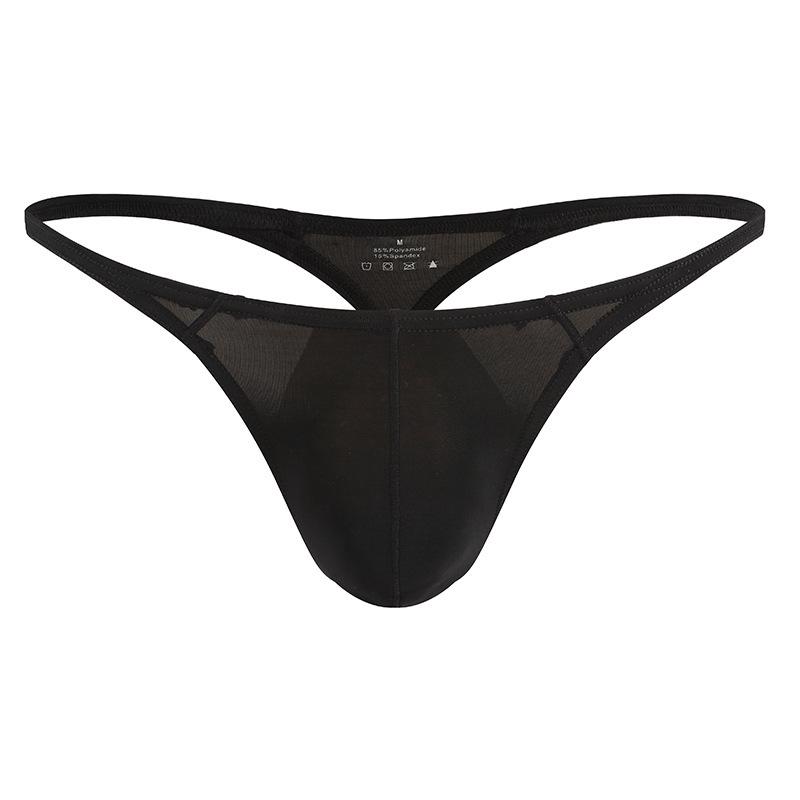 Men's European & American Sexy Double Thong T-Back Underwear
