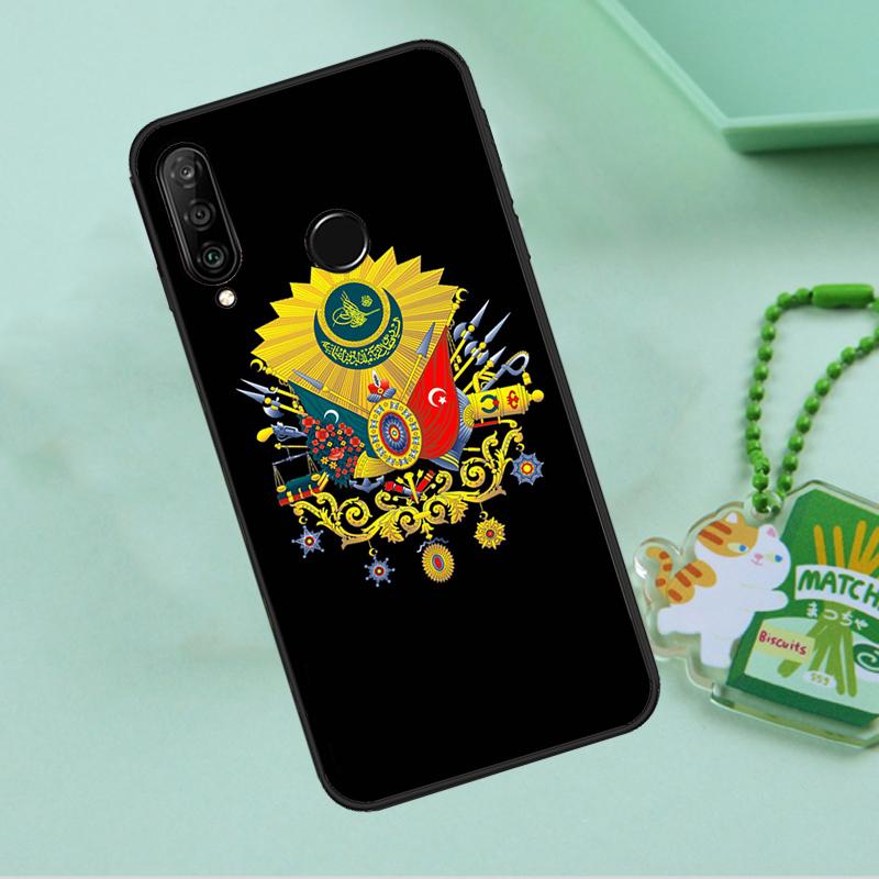 Ottoman Empire Coat Of Arms For Huawei Nova 8i 11i 12i 12s 9 10 SE Y90 Y60 Y70 Y72 Y61 Y91 P20 P30 P40 Lite P60 Pro Case