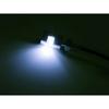 Chome White 5730-SMD Bolt-On LED License Plate Lights For Car Motorcycle Bike