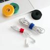 5M/Rol 12mm Kabel Organizer Nylon Klittenband Bindband Kabel Draad Opwikkelaar Tape Oortelefoon Muis Snoer Beheer Ties Beschermer