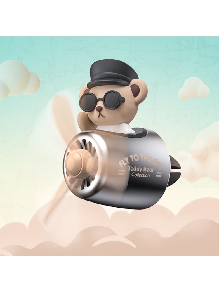 Styling Auto Aromatherapy Cute Bear Perfume Diffuser Air Vent Lovely Car Accessories Souvenir Present